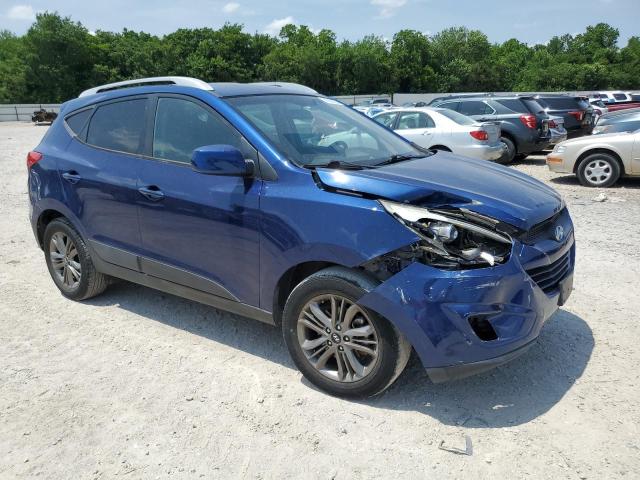  HYUNDAI TUCSON 2014 Синий