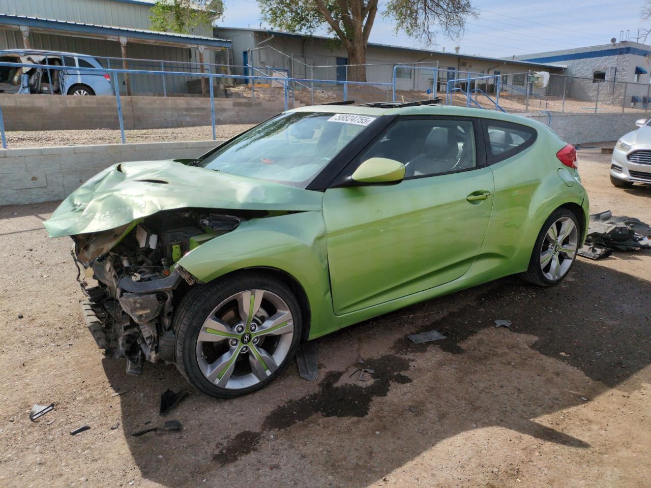 2012 Hyundai Veloster en Venta en Albuquerque, NM - Front End