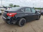 2017 Nissan Sentra S на продаже в Woodhaven, MI - Rear End
