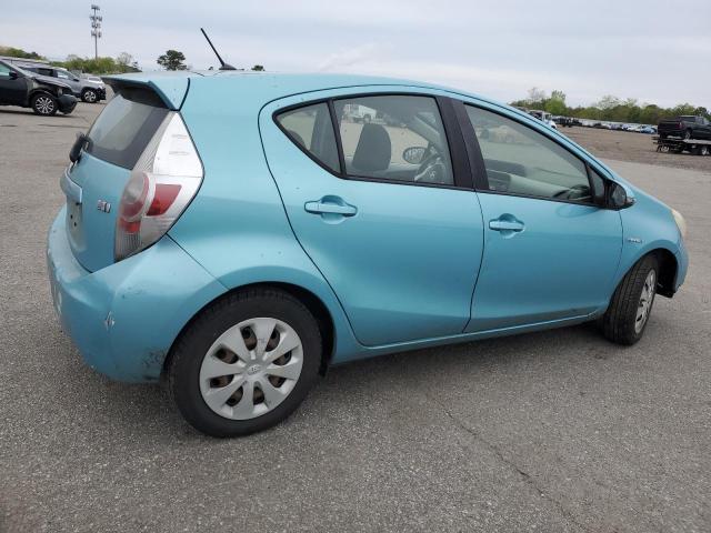  TOYOTA PRIUS 2012 Turquoise