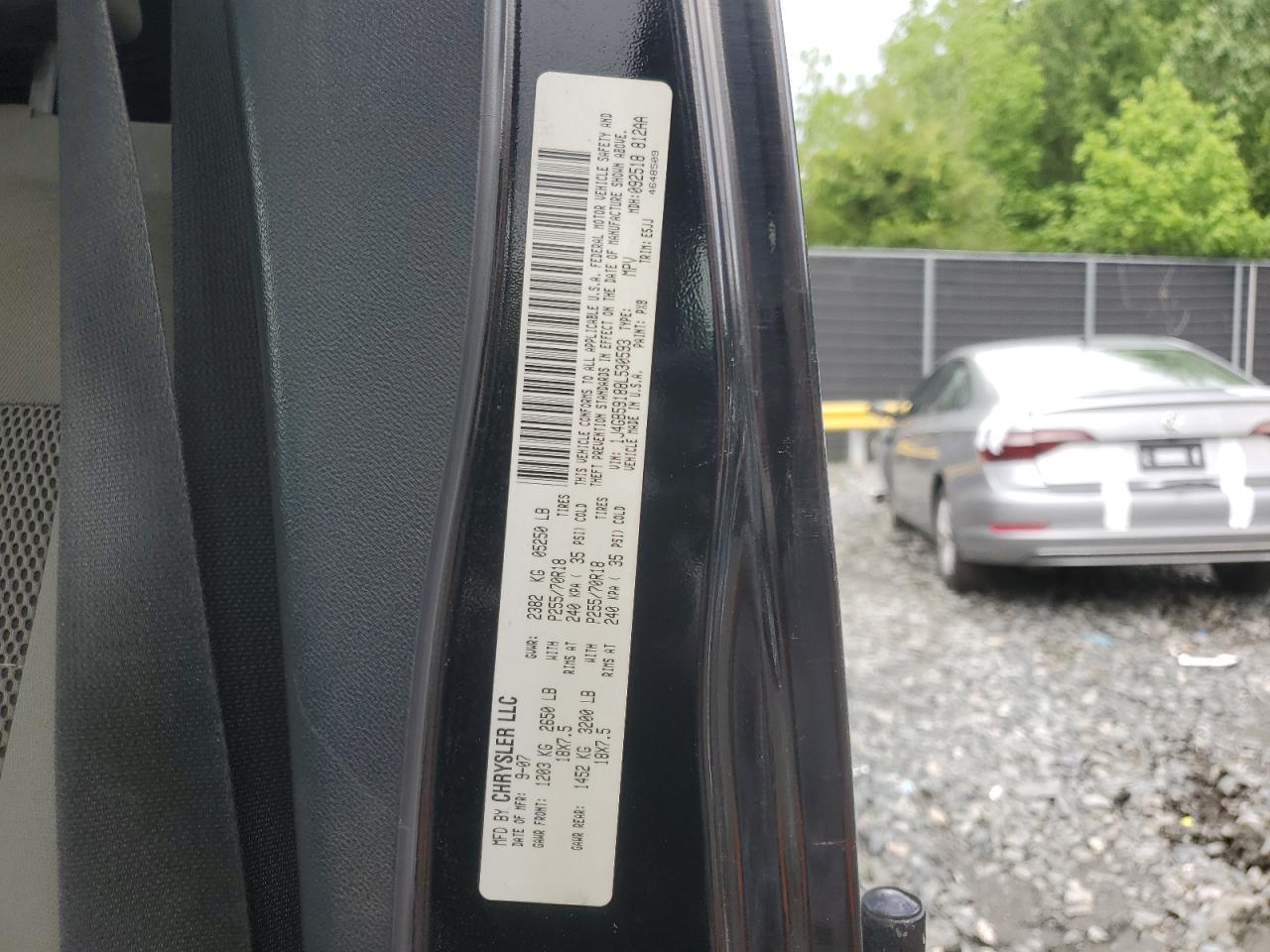 2008 Jeep Wrangler Unlimited Sahara VIN: 1J4GB59188L530593 Lot: 56827895