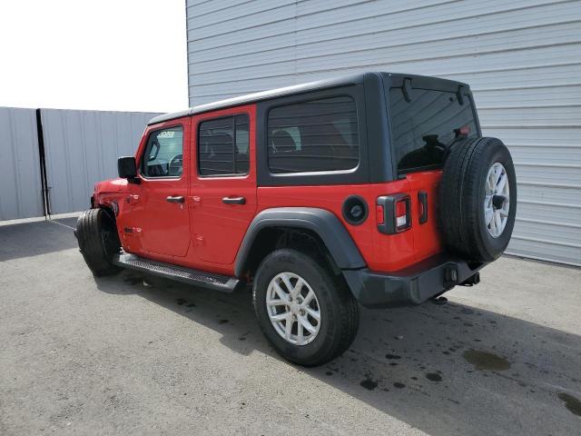  JEEP WRANGLER 2023 Czerwony