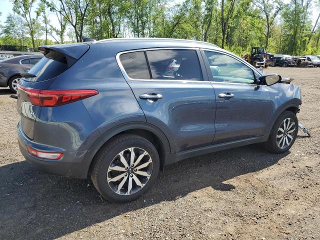  KIA SPORTAGE 2017 Blue