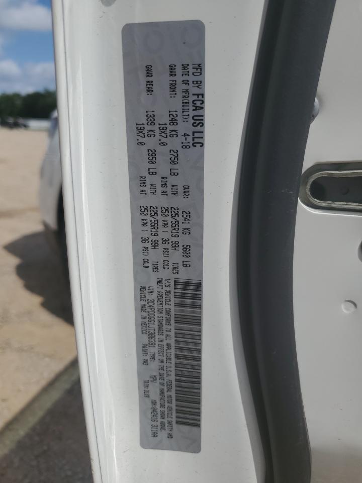 2018 Dodge Journey Crossroad VIN: 3C4PDDGG1JT386381 Lot: 57808765