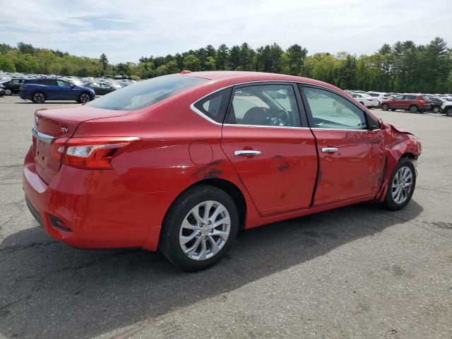  NISSAN SENTRA 2018 Red