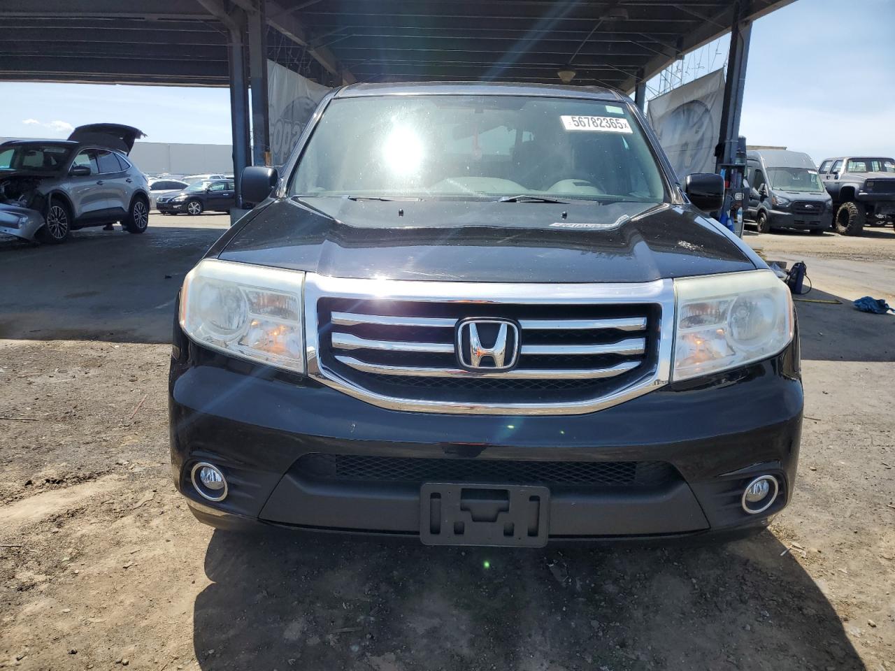 2013 Honda Pilot Ex VIN: 5FNYF3H48DB028744 Lot: 56782365