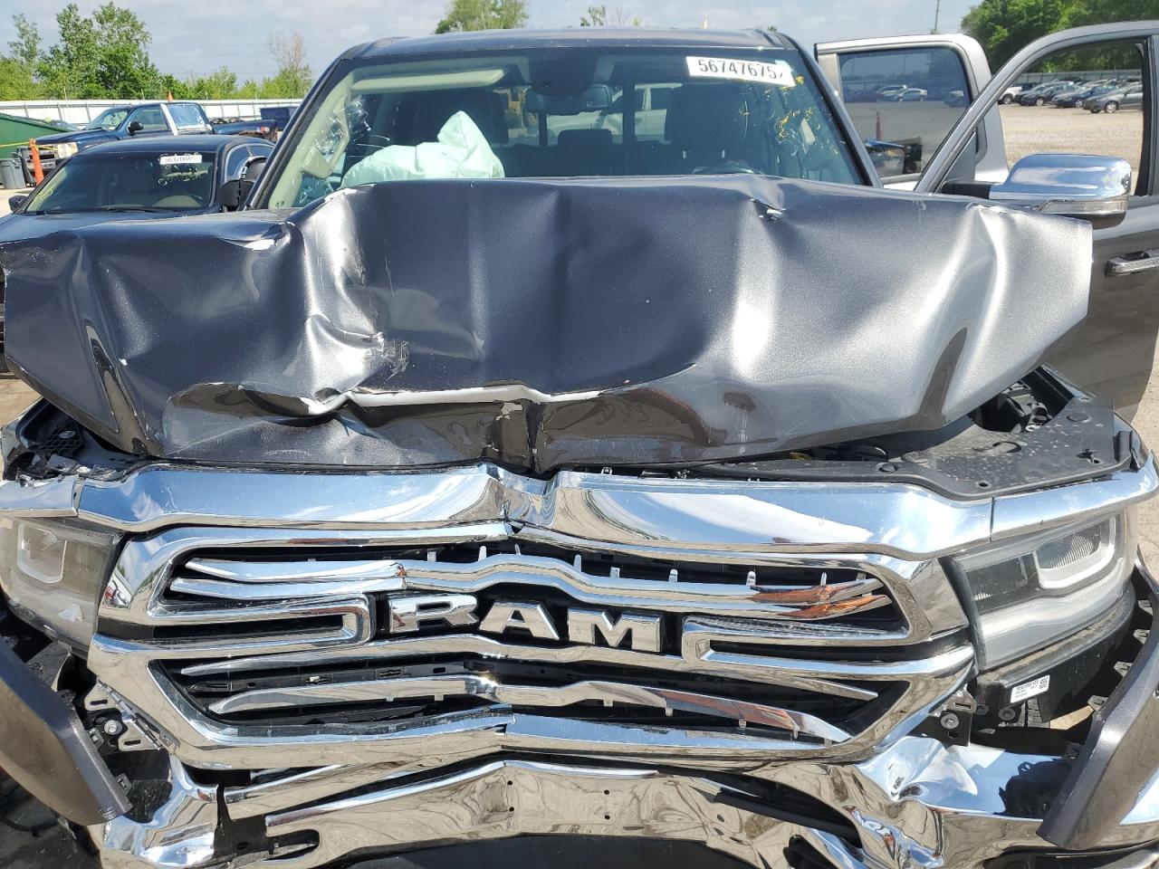 2019 Ram 1500 Laramie VIN: 1C6SRFDT2KN514953 Lot: 56747675