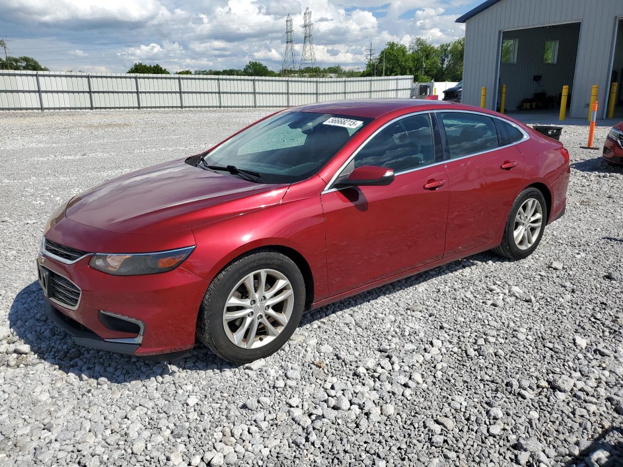 1G1ZE5ST4HF134847 CHEVROLET MALIBU 2017