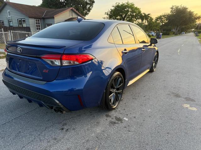  TOYOTA COROLLA 2022 Blue
