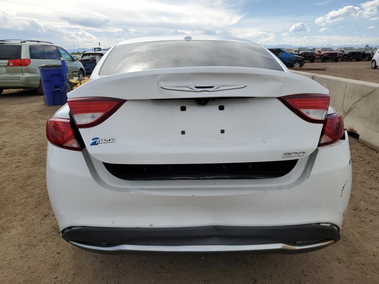 2015 Chrysler 200 Limited VIN: 1C3CCCABXFN730164 Lot: 58203445