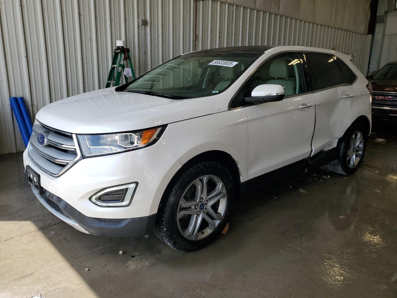 2017 Ford Edge Titanium იყიდება Franklin-ში, WI - Side