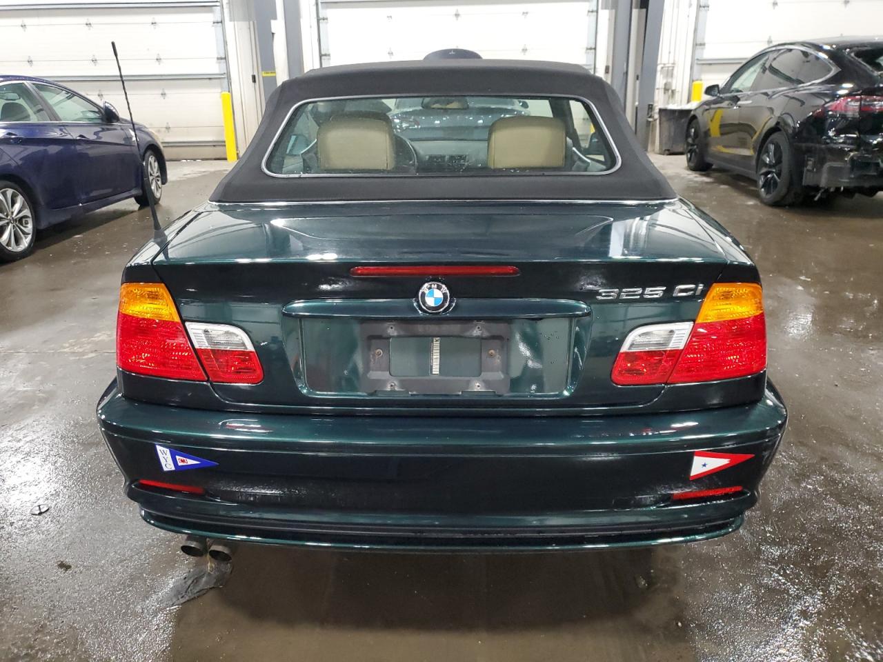 2003 BMW 325 Ci VIN: WBABS33463JY44123 Lot: 57252955
