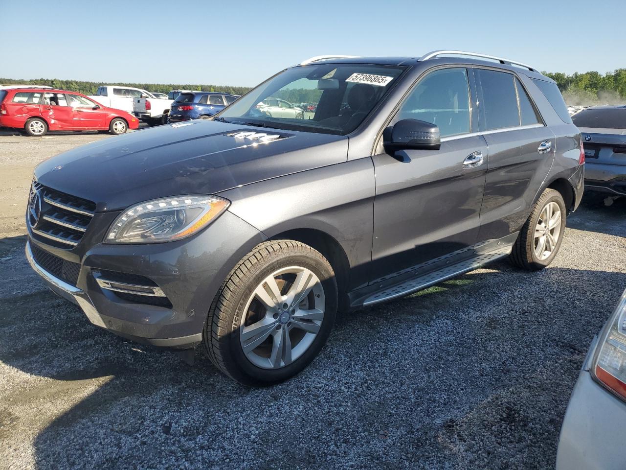 2014 Mercedes-Benz Ml 350 4Matic na sprzedaż w Spartanburg, SC - Rear End