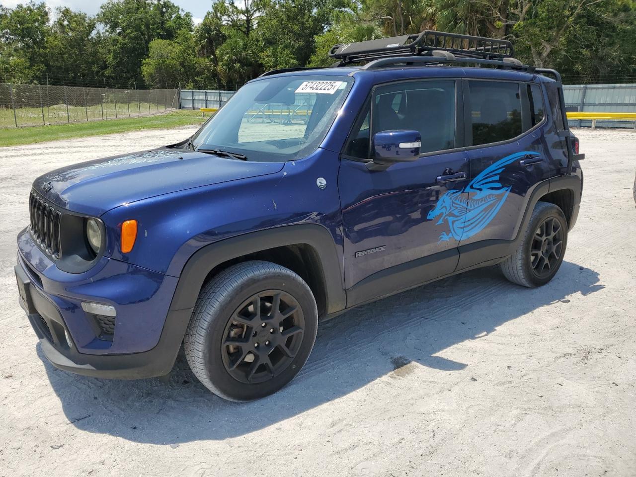 2020 Jeep Renegade Latitude zu verkaufen in Fort Pierce, FL - Rear End