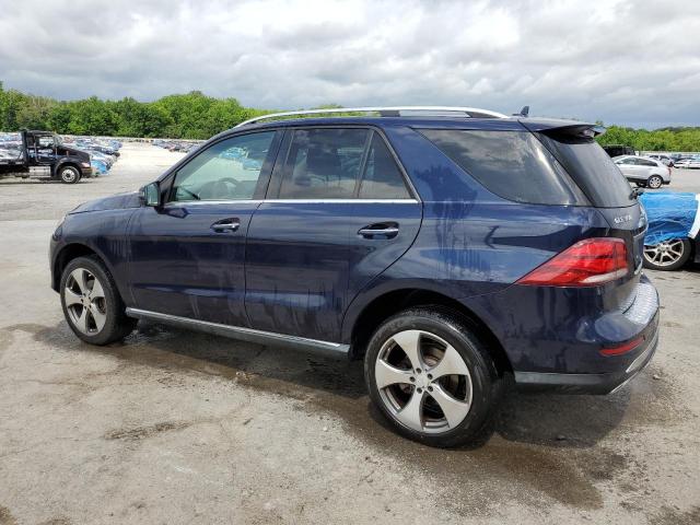  MERCEDES-BENZ GLE-CLASS 2016 Синий