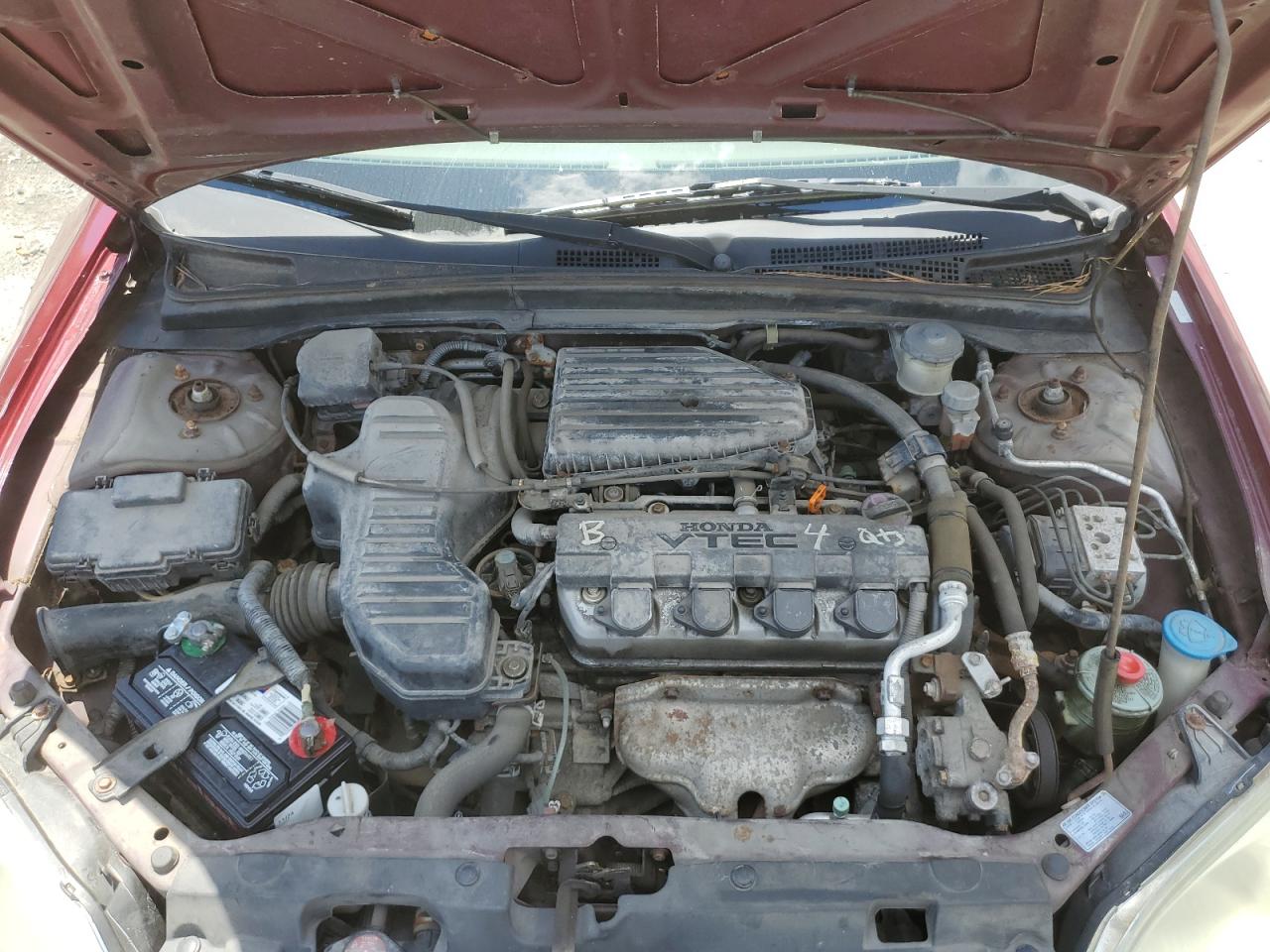 2003 Honda Civic Ex VIN: 2HGES25743H500052 Lot: 56479015