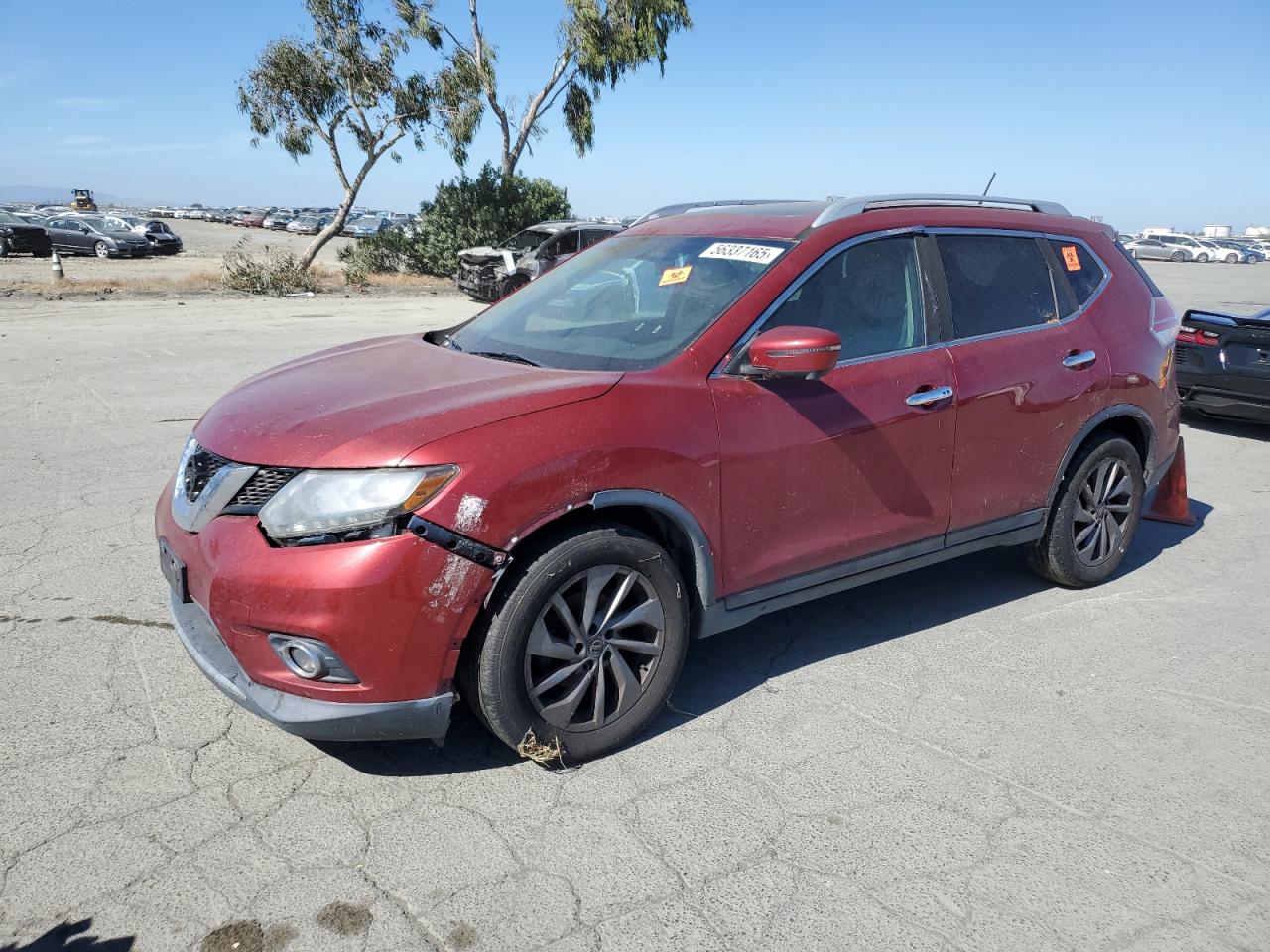5N1AT2MT5GC814404 NISSAN ROGUE 2016