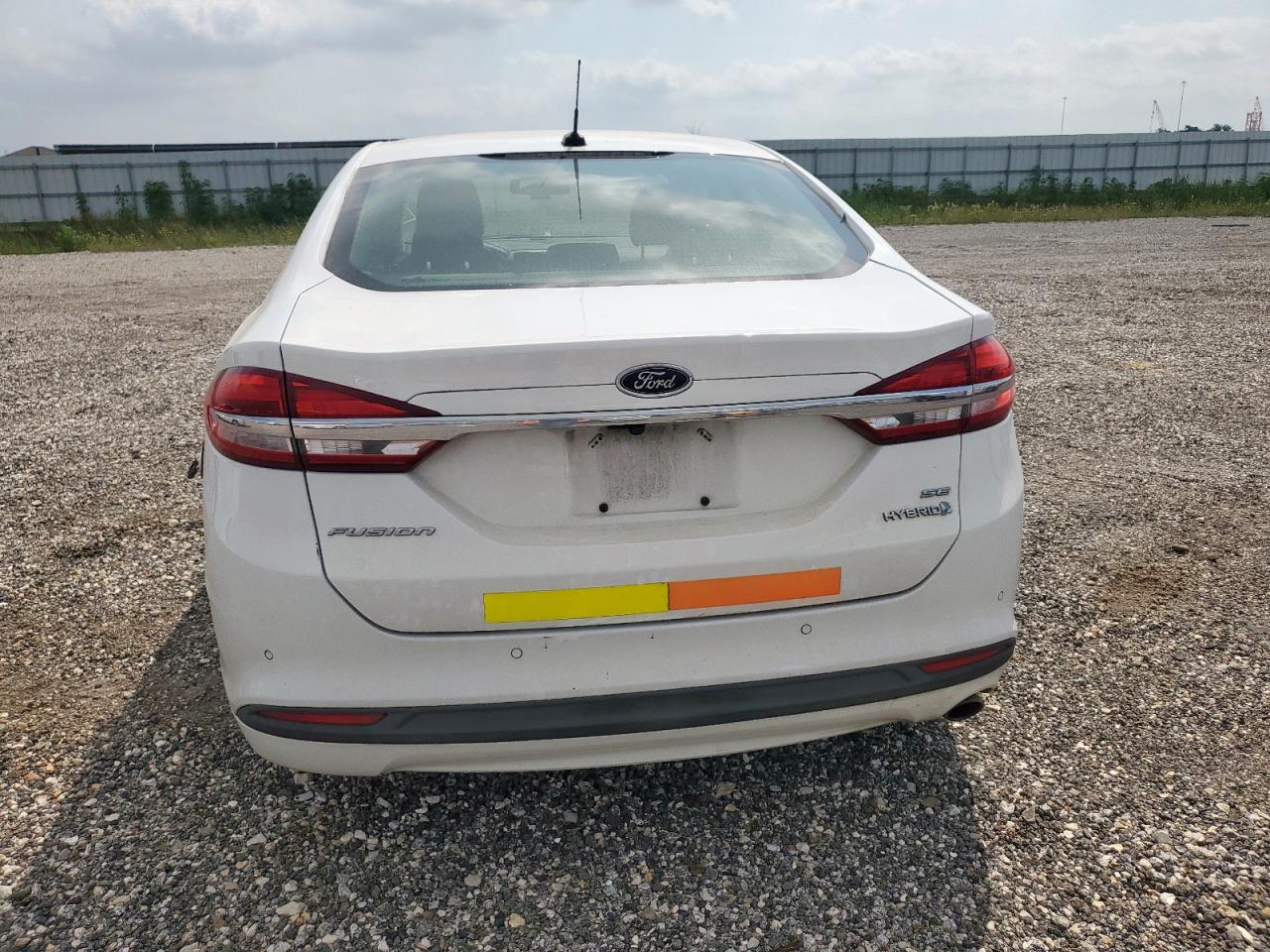2017 Ford Fusion Se Hybrid VIN: 3FA6P0LU6HR410131 Lot: 54037765