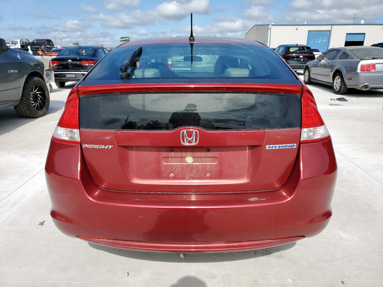 2010 Honda Insight Ex VIN: JHMZE2H78AS018742 Lot: 58862845