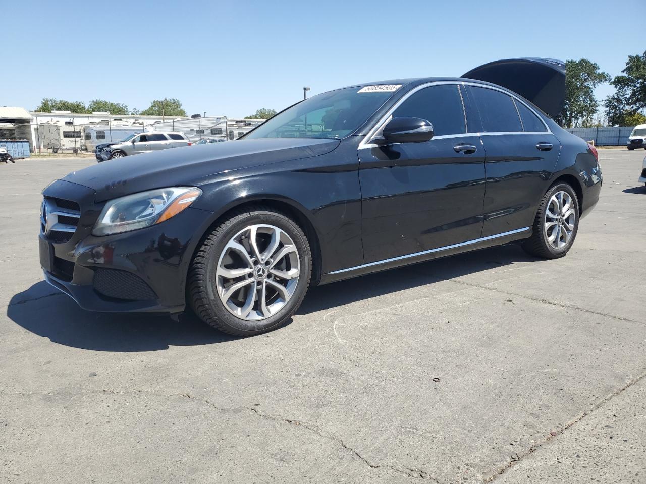 2017 Mercedes-Benz C 300 იყიდება Sacramento-ში, CA - Rear End