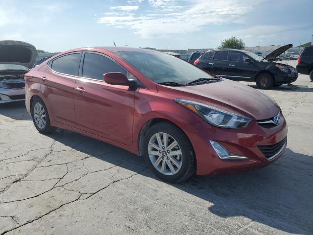  HYUNDAI ELANTRA 2014 Red