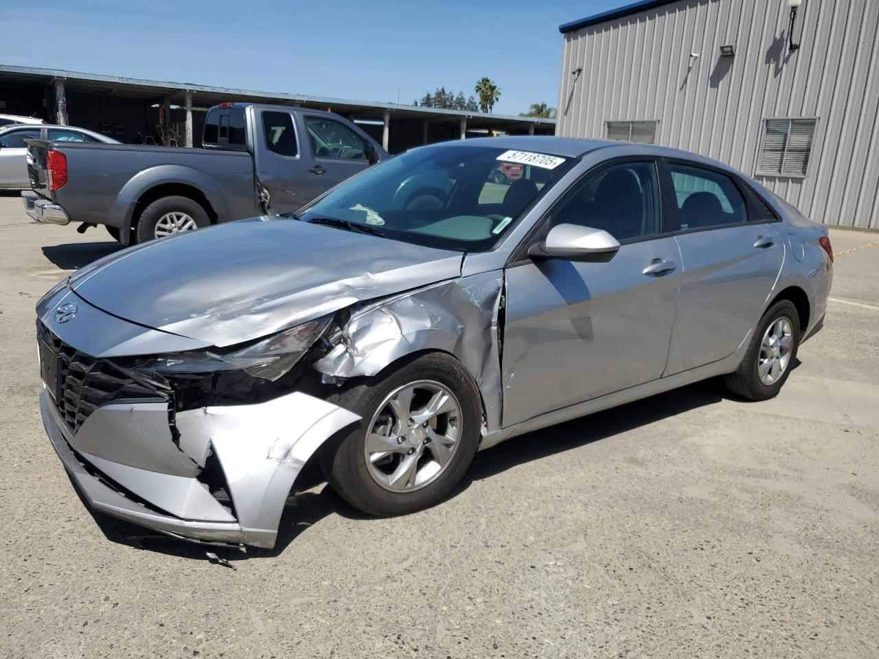 2022 Hyundai Elantra Se na sprzedaż w Fresno, CA - Front End