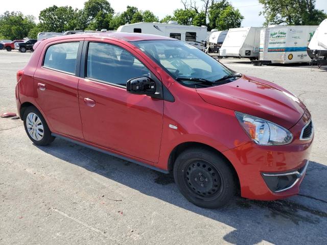  MITSUBISHI MIRAGE 2019 Red