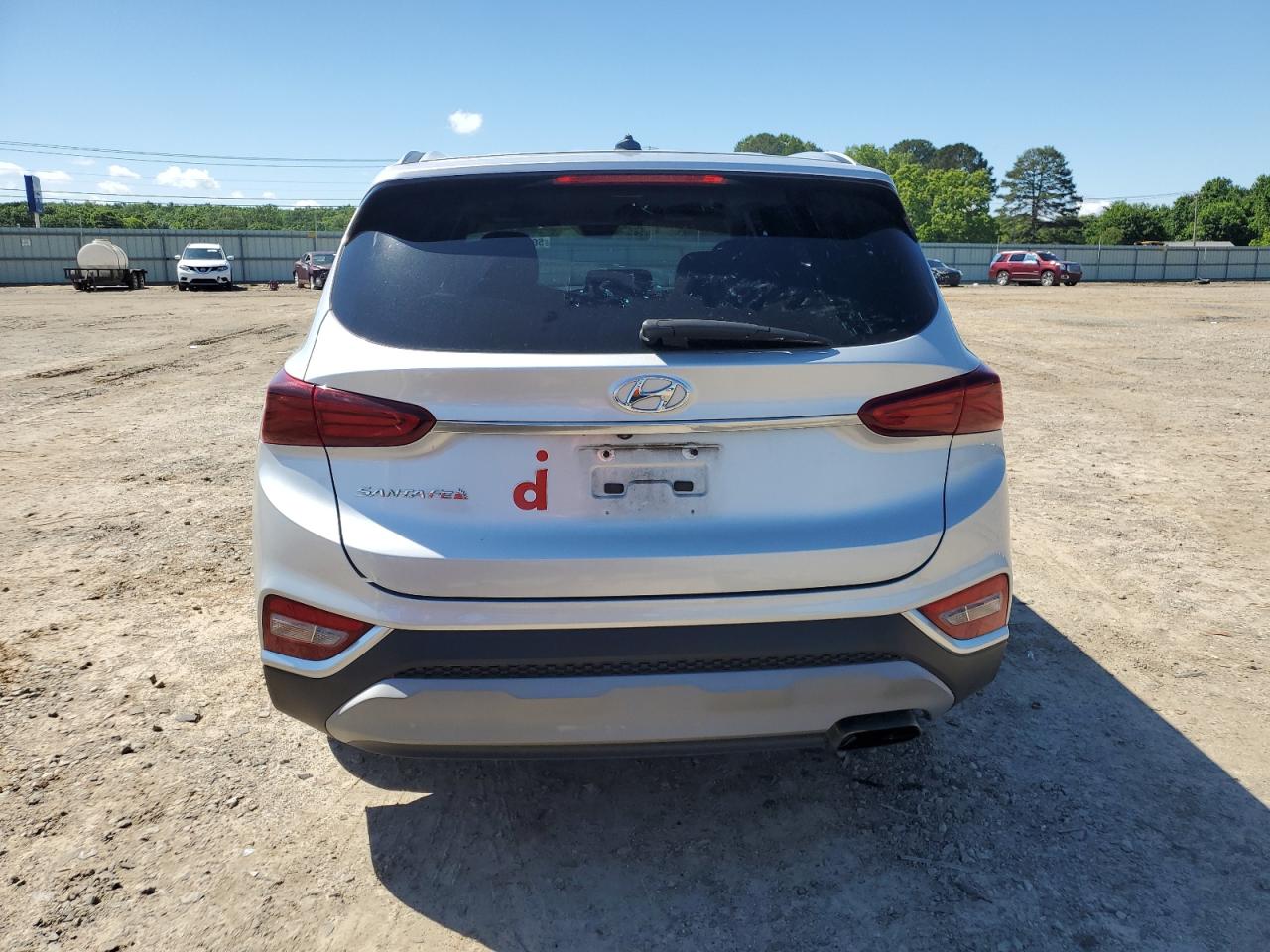 2019 Hyundai Santa Fe Se VIN: 5NMS23AD2KH028519 Lot: 56064655