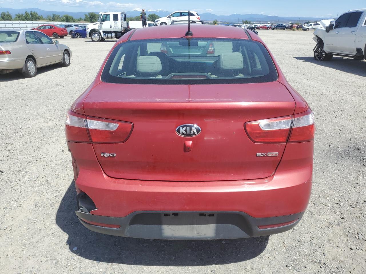 2015 Kia Rio Ex VIN: KNADN4A33F6459304 Lot: 57187545