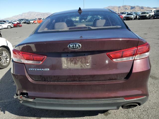  KIA OPTIMA 2016 Бургунди