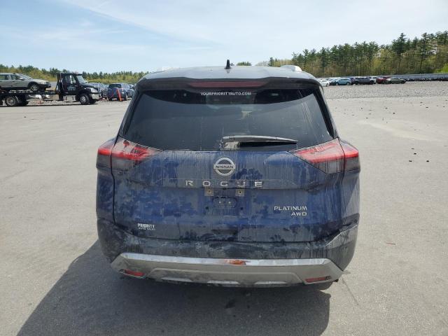  NISSAN ROGUE 2021 Синий