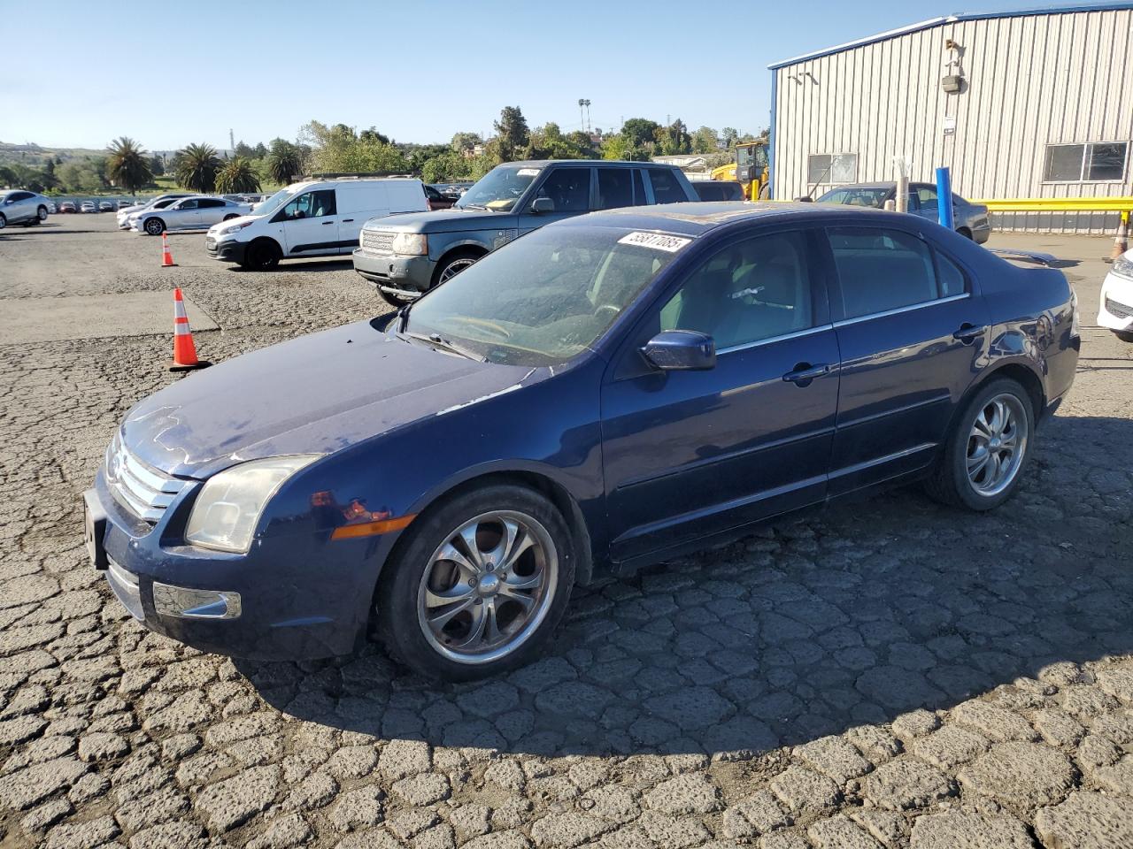 2007 Ford Fusion Sel იყიდება Vallejo-ში, CA - Normal Wear