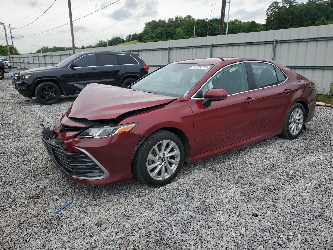 2021 Toyota Camry Le იყიდება Grenada-ში, MS - Front End