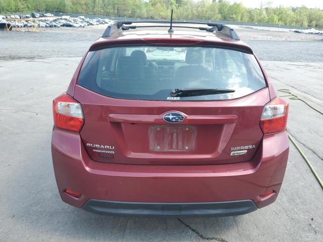  SUBARU IMPREZA 2014 Burgundy
