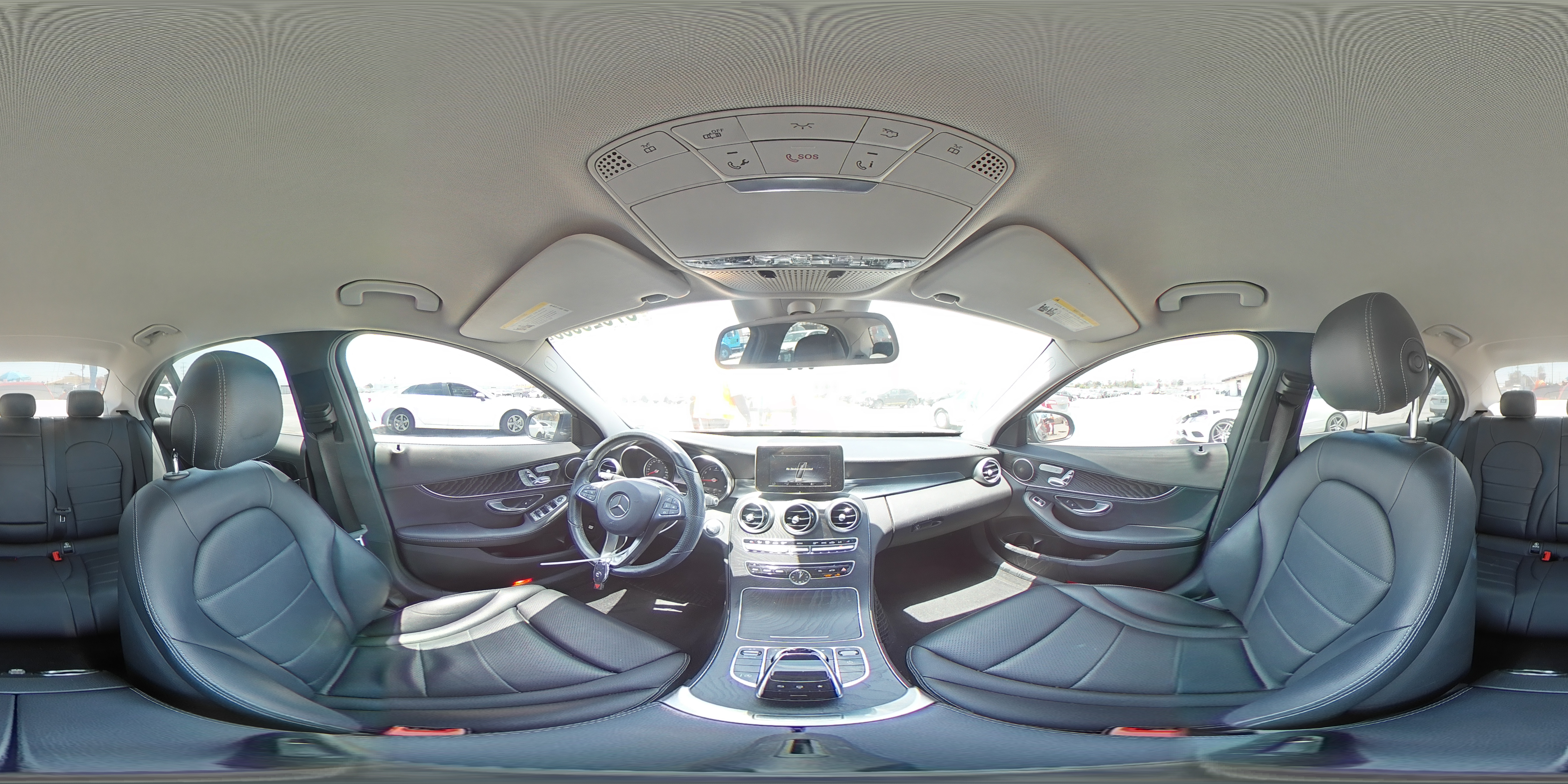 2016 Mercedes-Benz C 300 VIN: 55SWF4JB2GU140545 Lot: 57523035