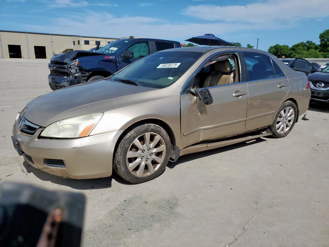 2006 Honda Accord Ex на продаже в Wilmer, TX - Front End
