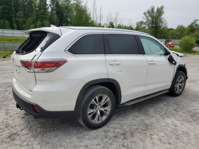  TOYOTA HIGHLANDER 2015 Biały