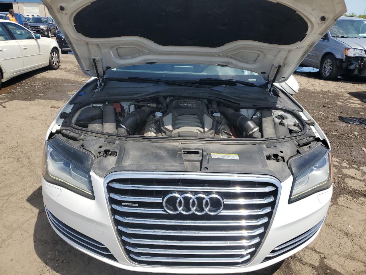 2012 Audi A8 L Quattro VIN: WAURVAFD2CN017511 Lot: 56138665