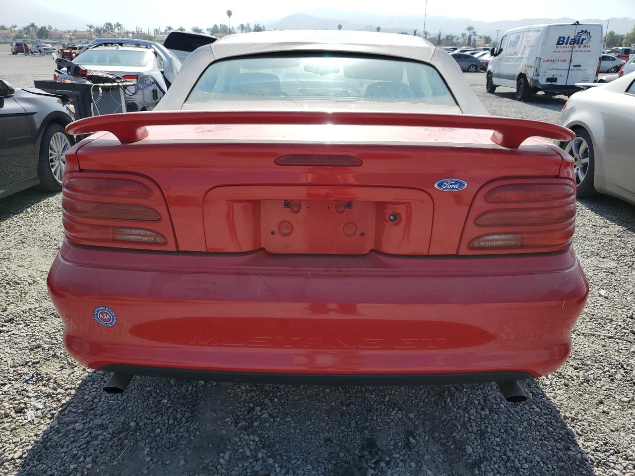 1994 Ford Mustang Gt VIN: 1FALP45T8RF222210 Lot: 57105355