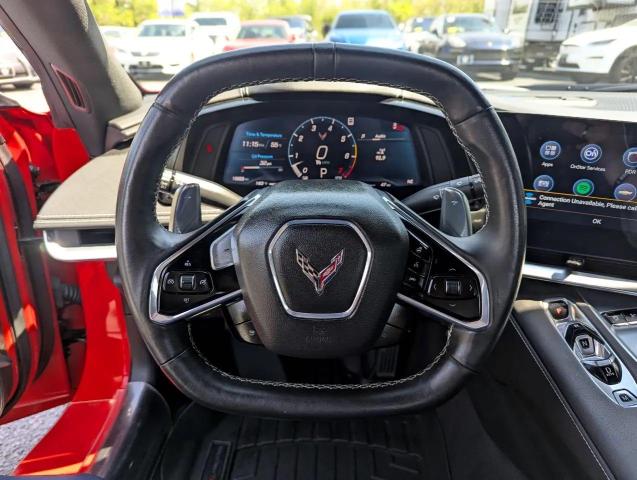  CHEVROLET CORVETTE 2021 Czerwony
