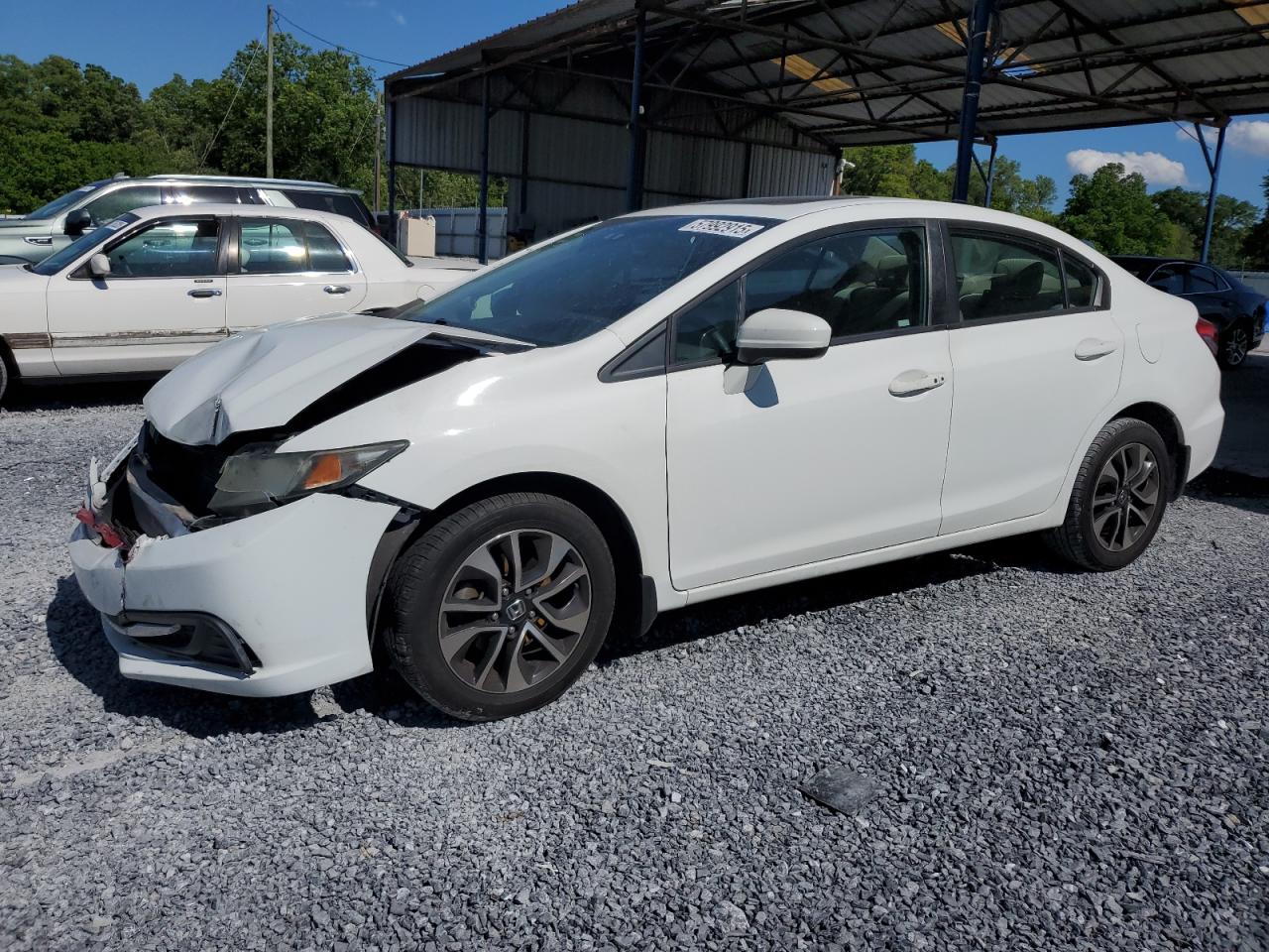 2015 Honda Civic Ex იყიდება Cartersville-ში, GA - Front End