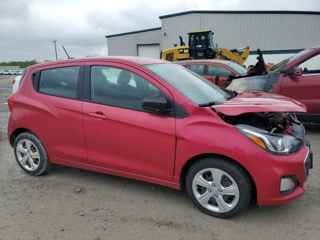  CHEVROLET SPARK 2020 Czerwony