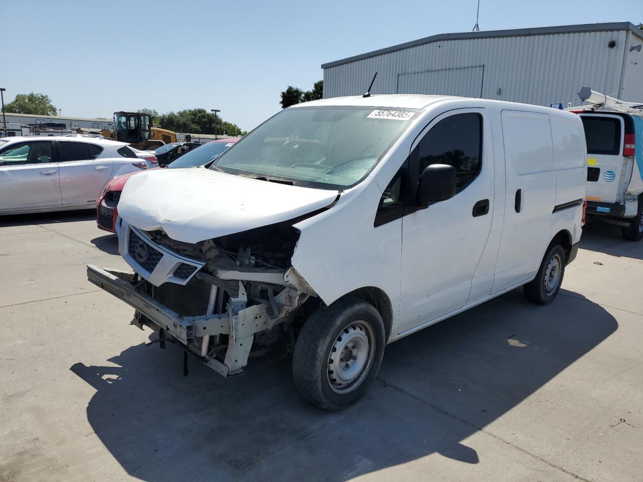 2015 Nissan Nv200 2.5S იყიდება Sacramento-ში, CA - Front End