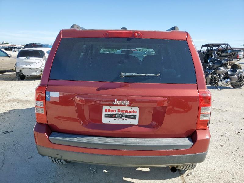  JEEP PATRIOT 2015 Червоний