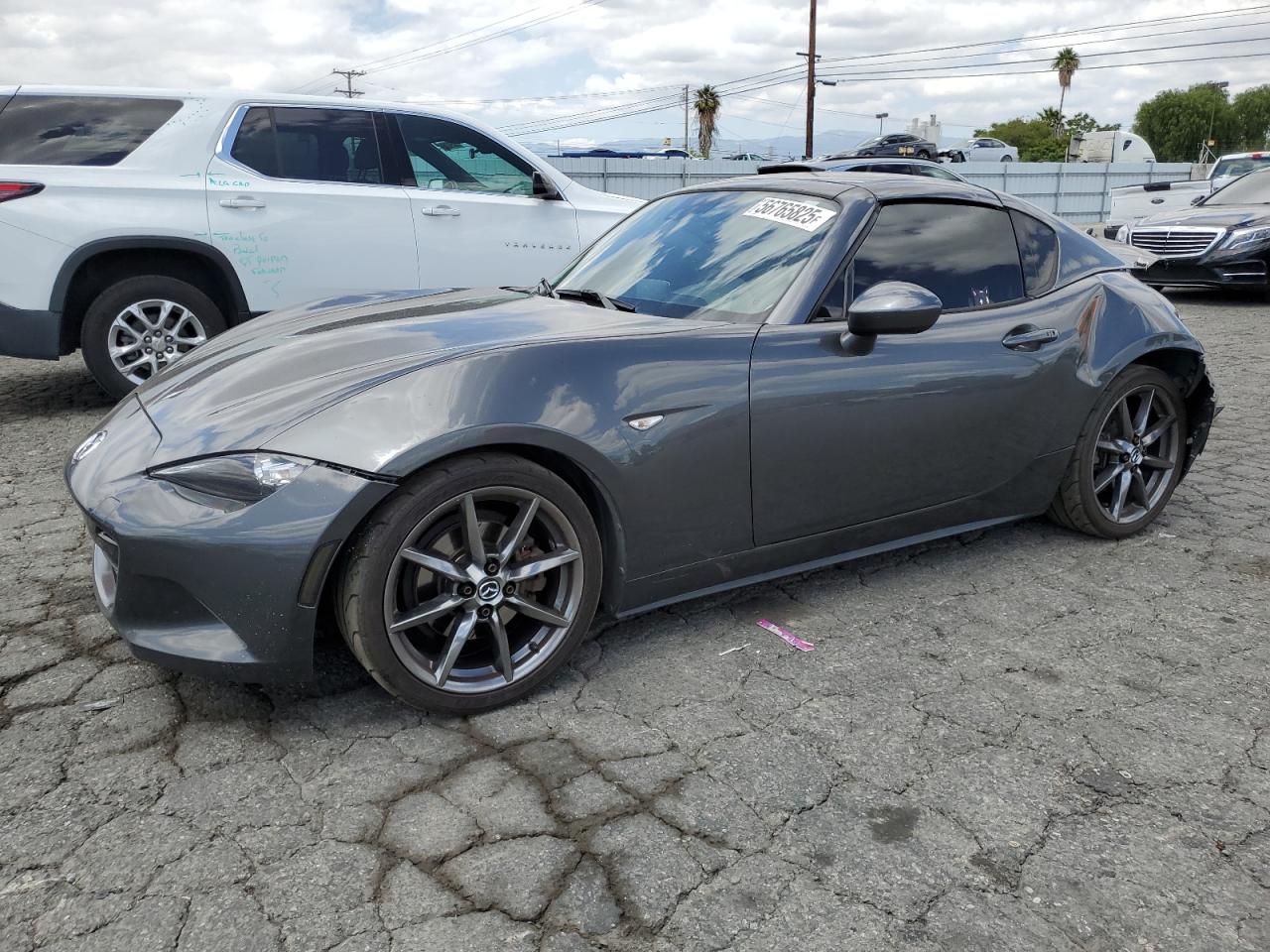 2017 Mazda Mx-5 Miata Grand Touring იყიდება Colton-ში, CA - Rear End