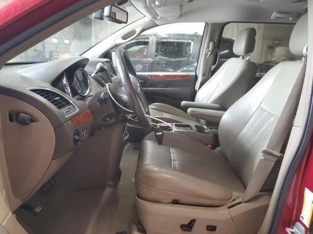  CHRYSLER MINIVAN 2013 Red