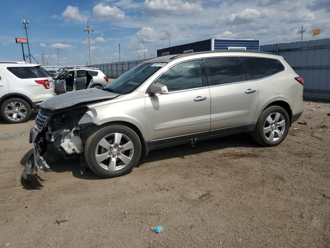 2015 Chevrolet Traverse Ltz на продаже в Greenwood, NE - Front End