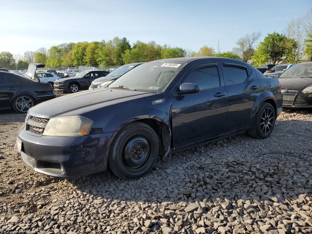 2013 Dodge Avenger Sxt за продажба в Chalfont, PA - Front End