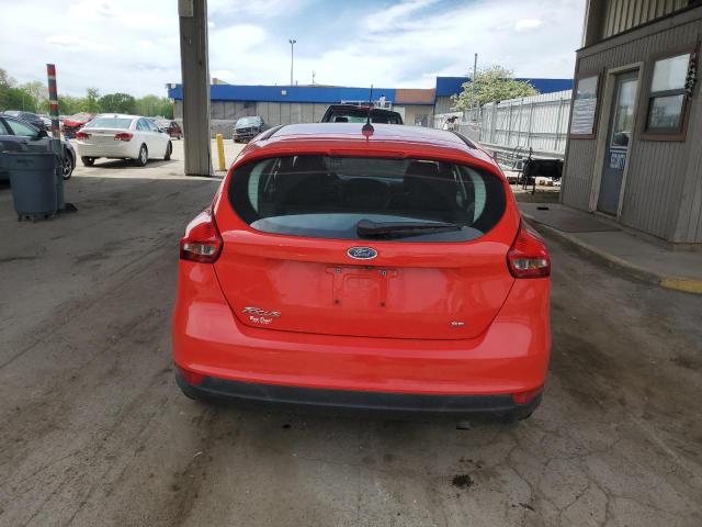  FORD FOCUS 2017 Czerwony