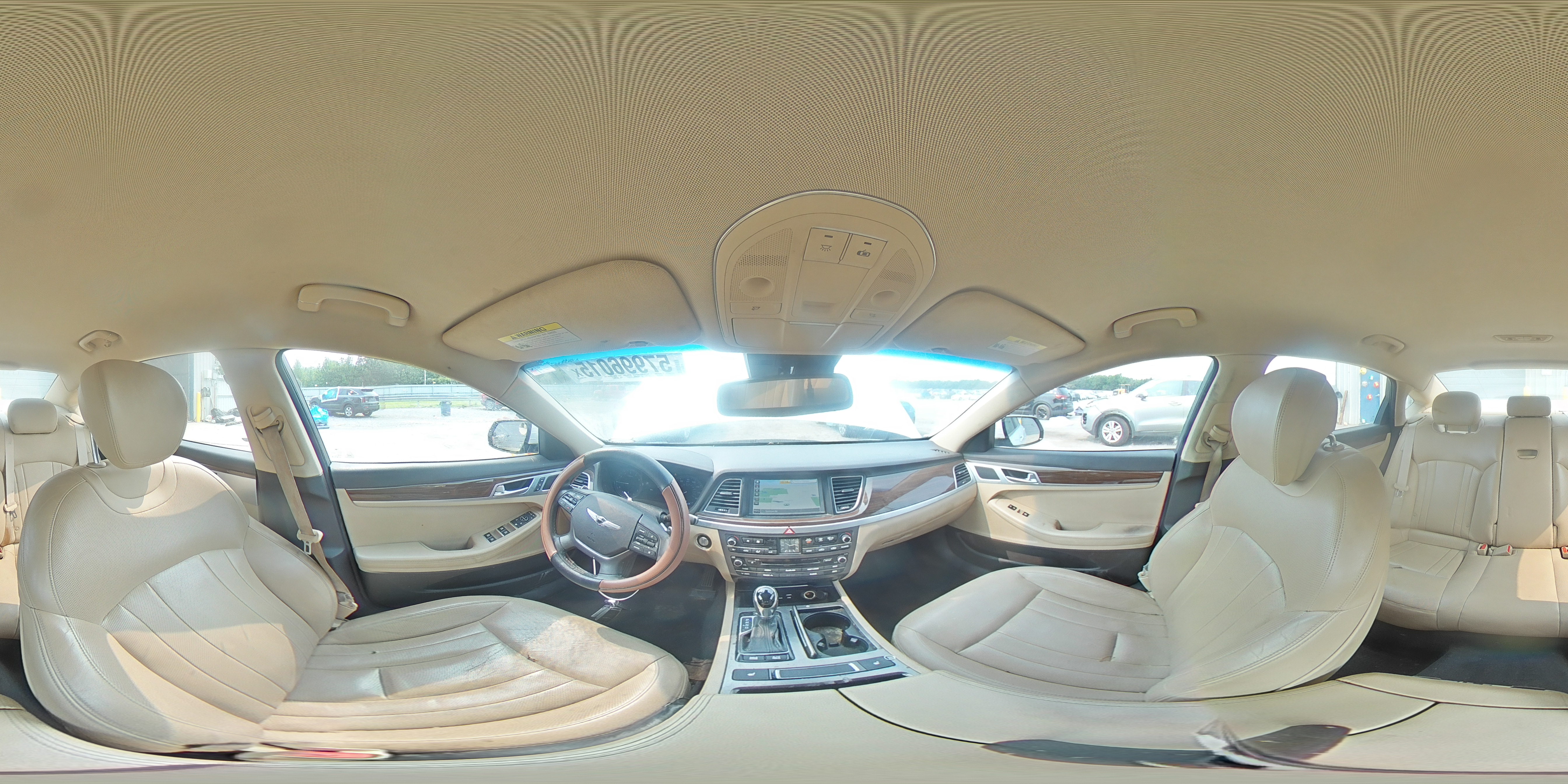 2017 Genesis G80 Base VIN: KMHGN4JE4HU187664 Lot: 57996015